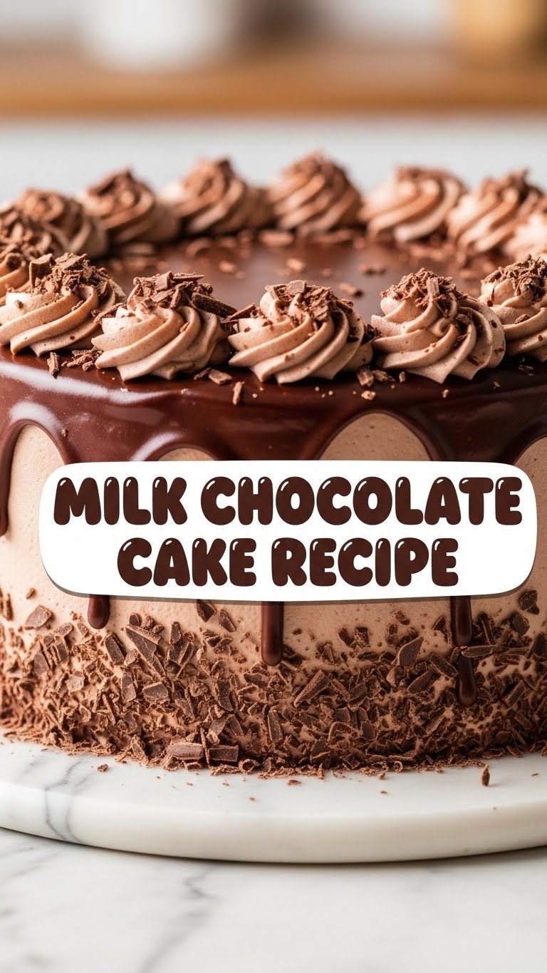 Milk Chocolate Cake Recipe