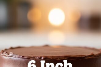 6 Inch Chocolate Cake Recipe