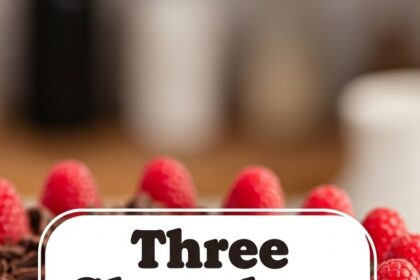 Three Chocolate Cake