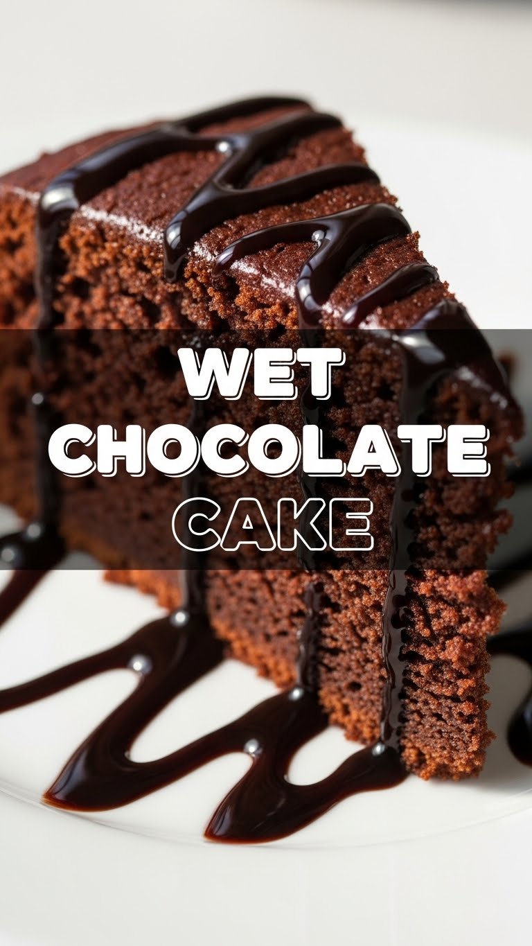 Wet Chocolate Cake