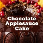 Chocolate Applesauce Cake