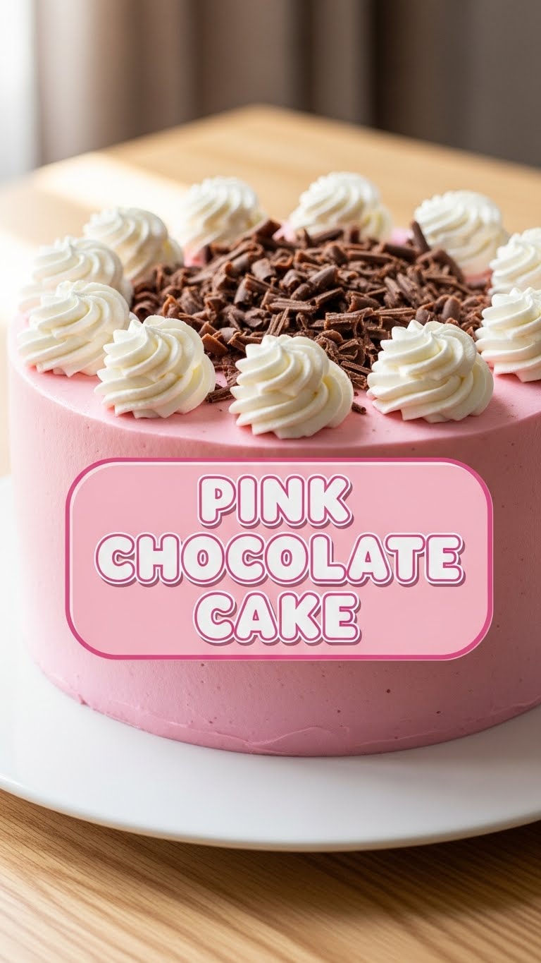 Pink Chocolate Cake