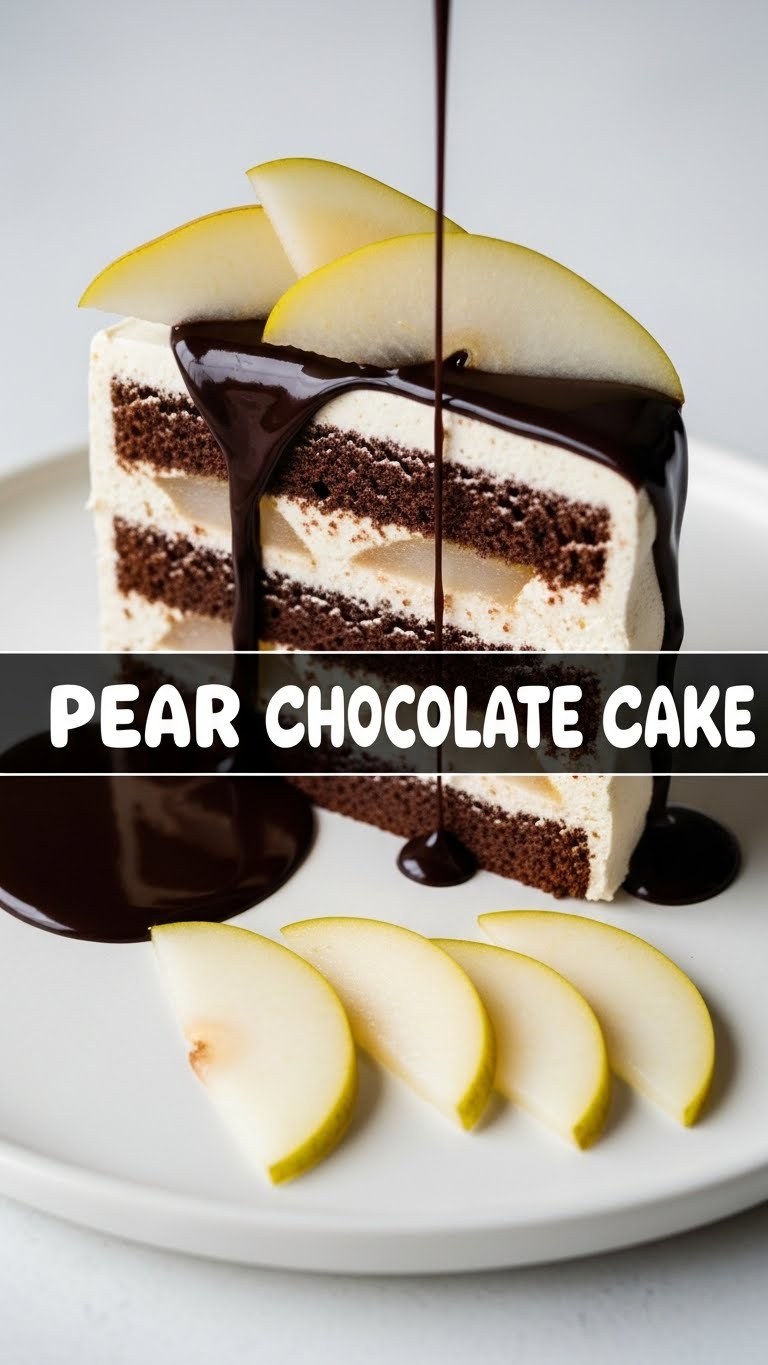 Pear Chocolate Cake