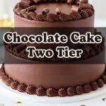 Chocolate Cake Two Tier