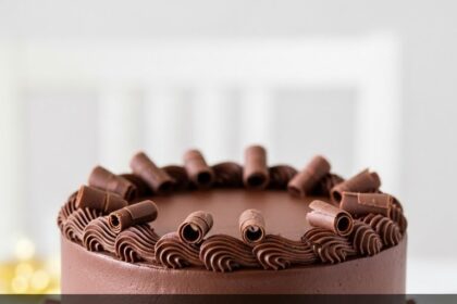 Chocolate Cake Two Tier