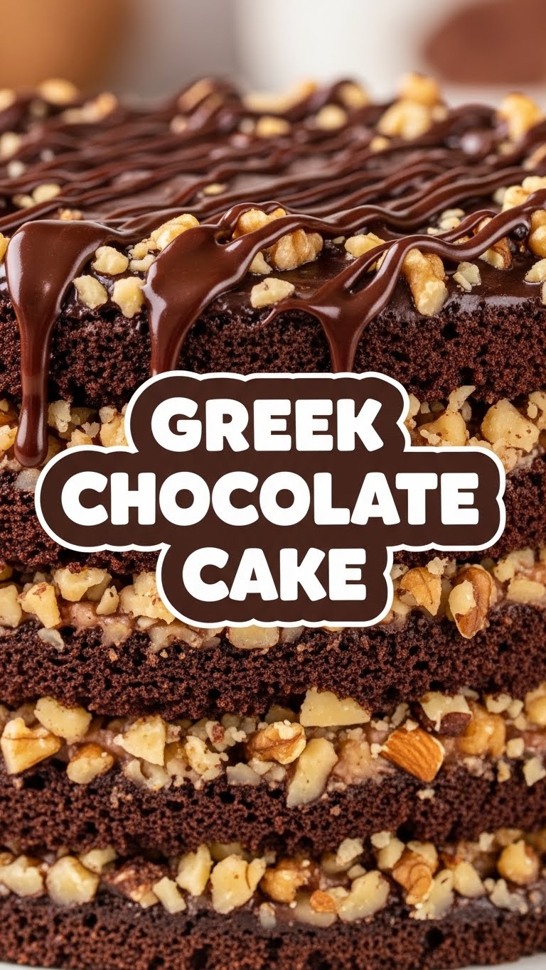 Greek Chocolate Cake