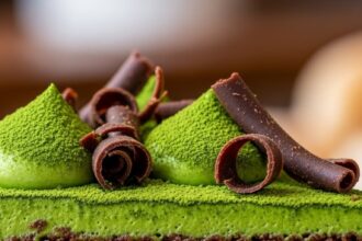 Chocolate Matcha Cake