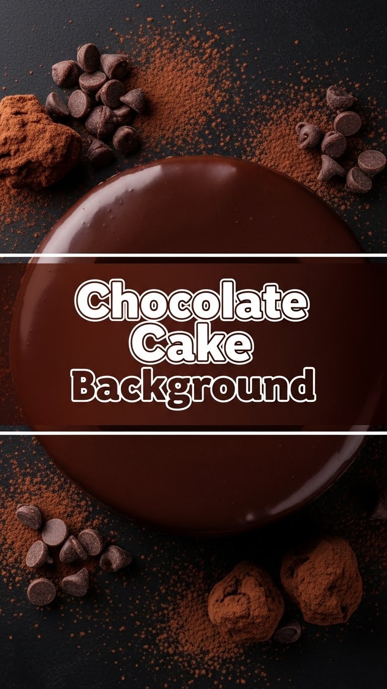 Chocolate Cake Background