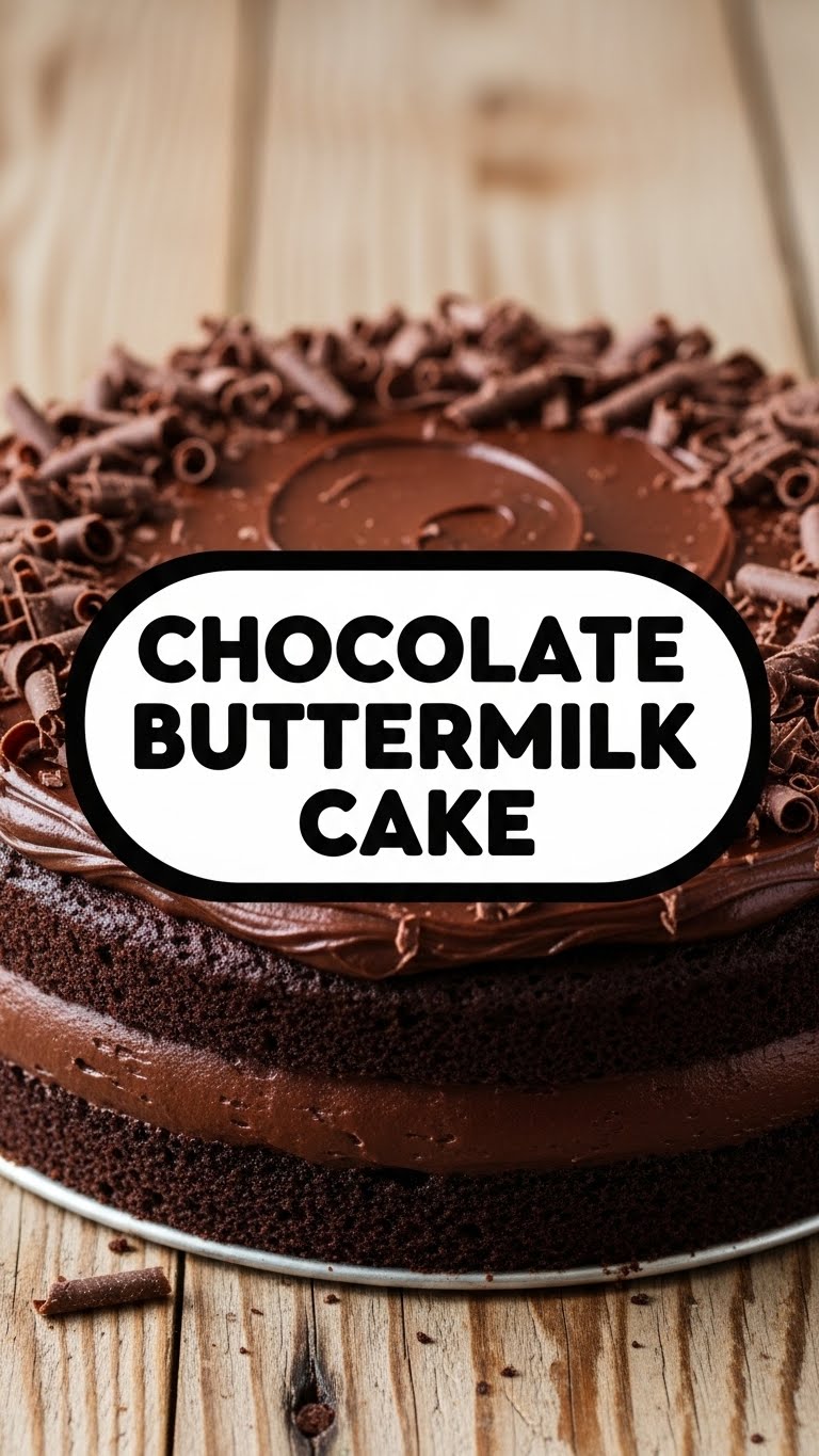 Chocolate Buttermilk Cake