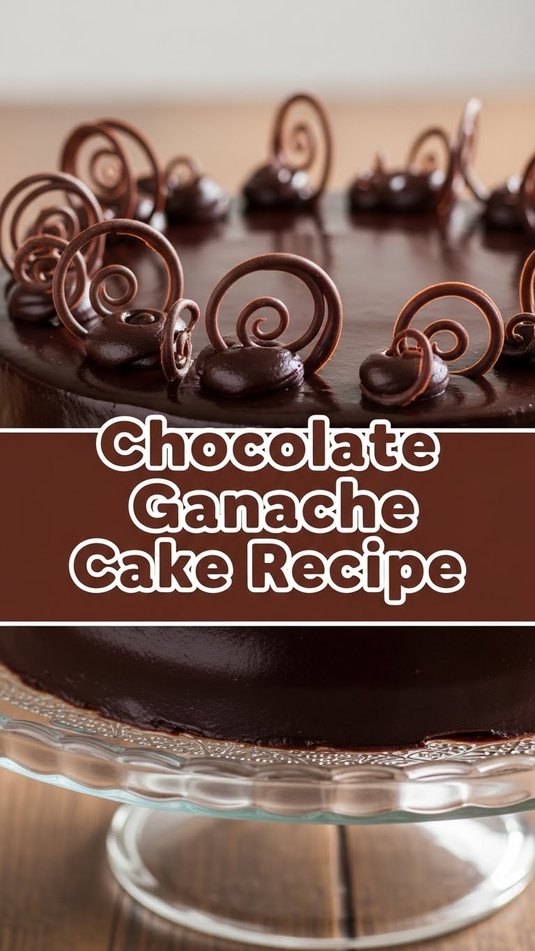 Chocolate Ganache Cake Recipe