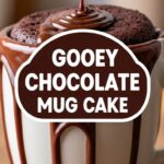 Gooey Chocolate Mug Cake