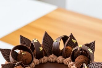 Chocolate Frosting Cake Decorating Ideas