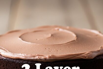 2 Layer Chocolate Cake
