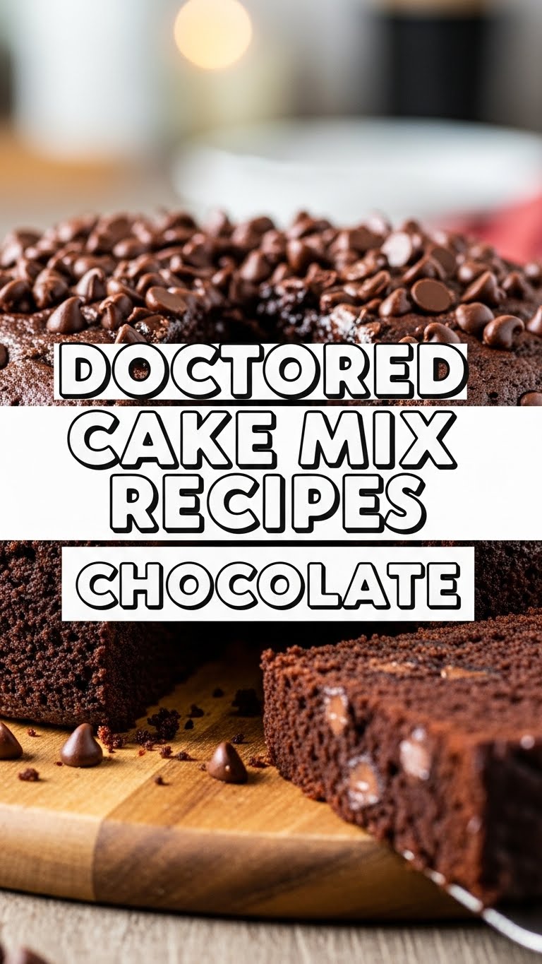 Doctored Cake Mix Recipes Chocolate