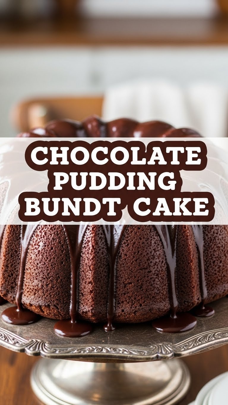 Chocolate Pudding Bundt Cake