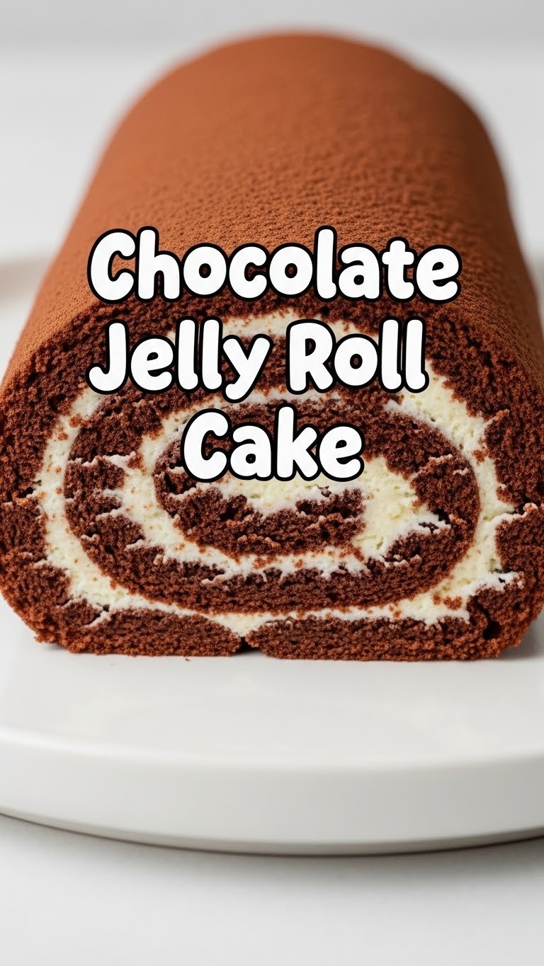 Chocolate Jelly Roll Cake