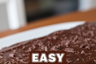 Easy Chocolate Eclair Cake
