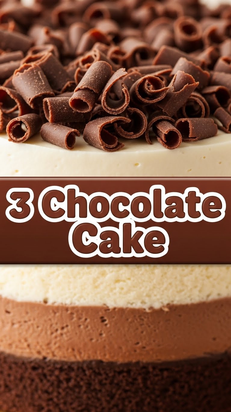 3 Chocolate Cake
