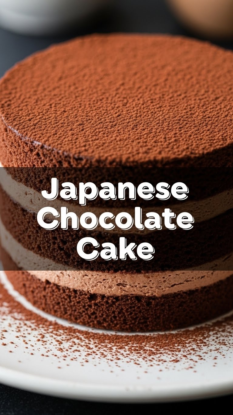 Japanese Chocolate Cake