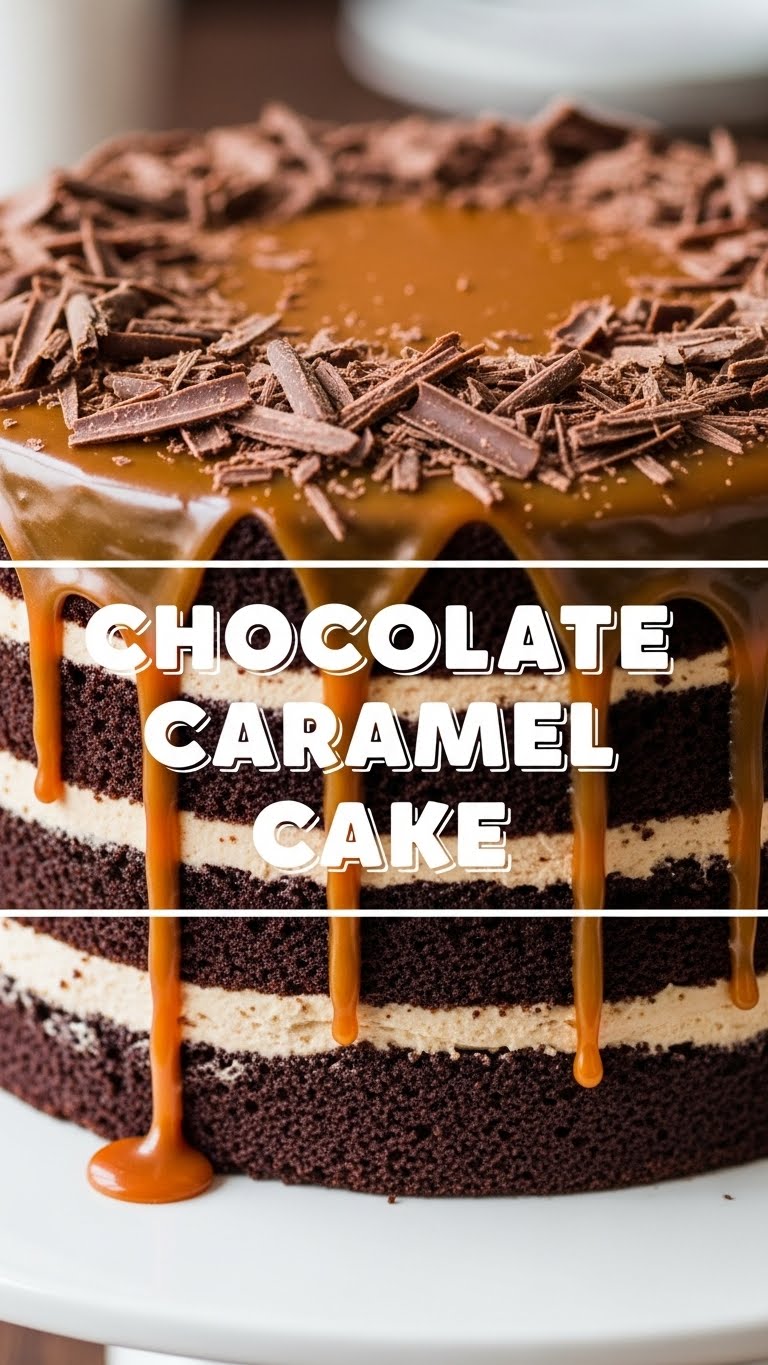 Chocolate Caramel Cake