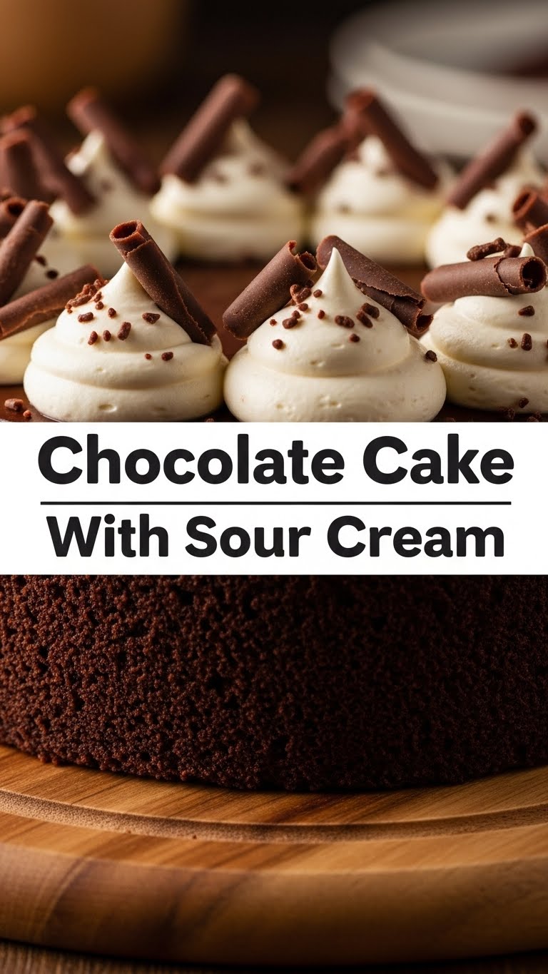 Chocolate Cake With Sour Cream