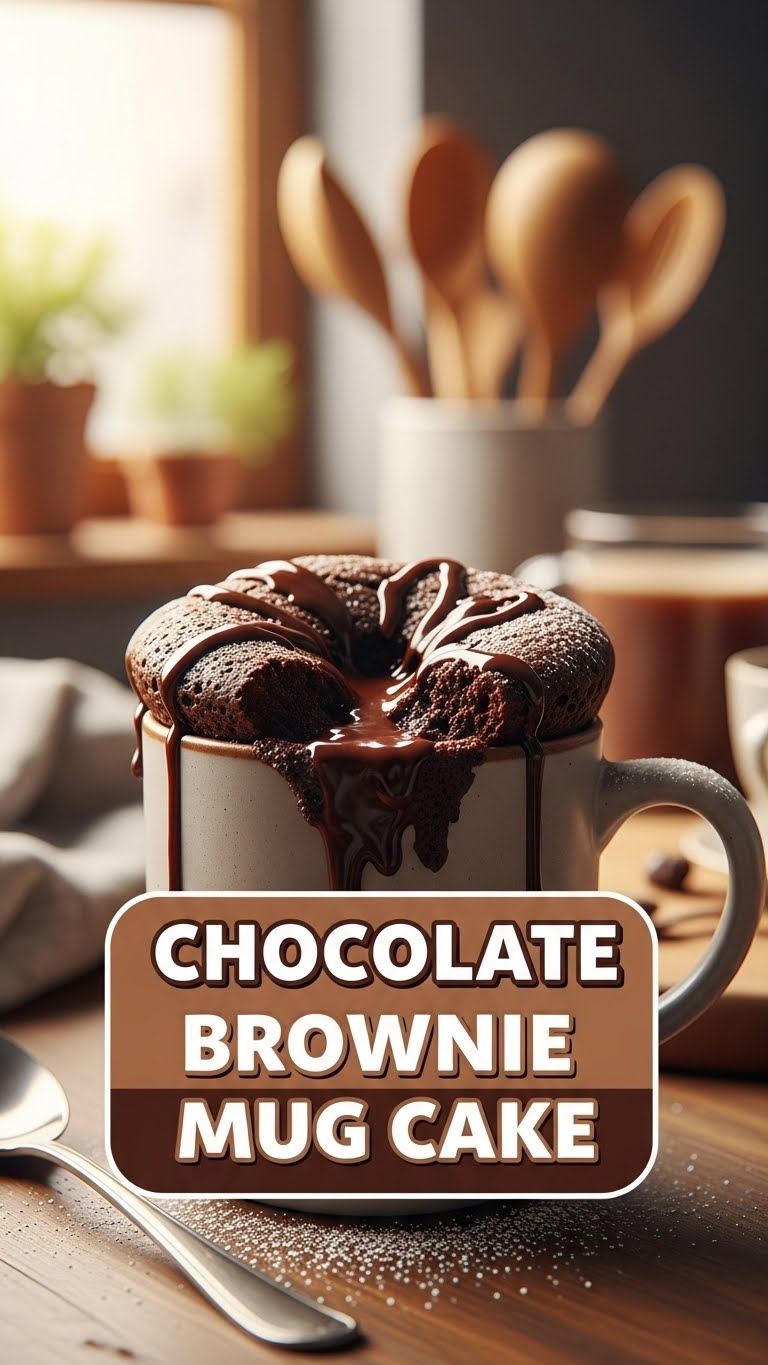 Chocolate Brownie Mug Cake