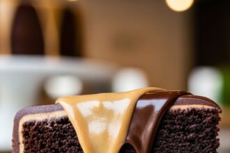 Chocolate Peanut Butter Ooey Gooey Cake