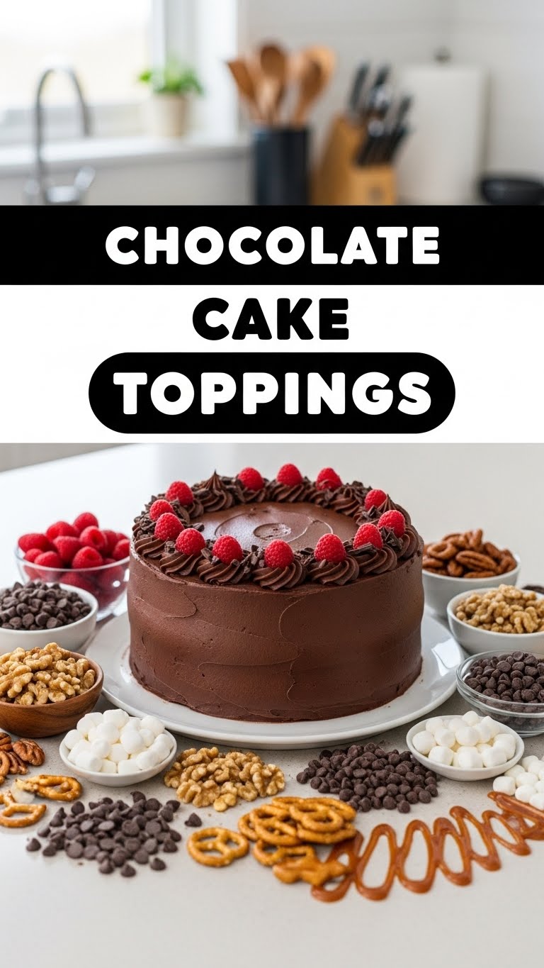Chocolate Cake Toppings
