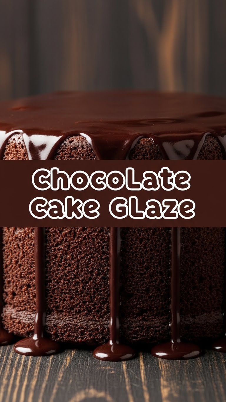 Chocolate Cake Glaze