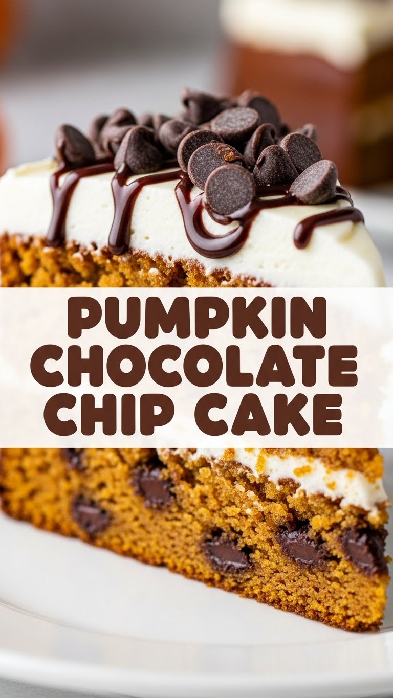 Pumpkin Chocolate Chip Cake