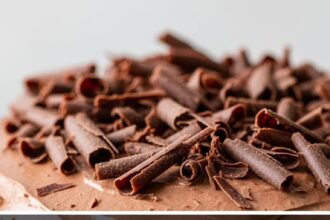 Chocolate Cake With Chocolate Mousse