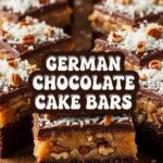 German Chocolate Cake Bars