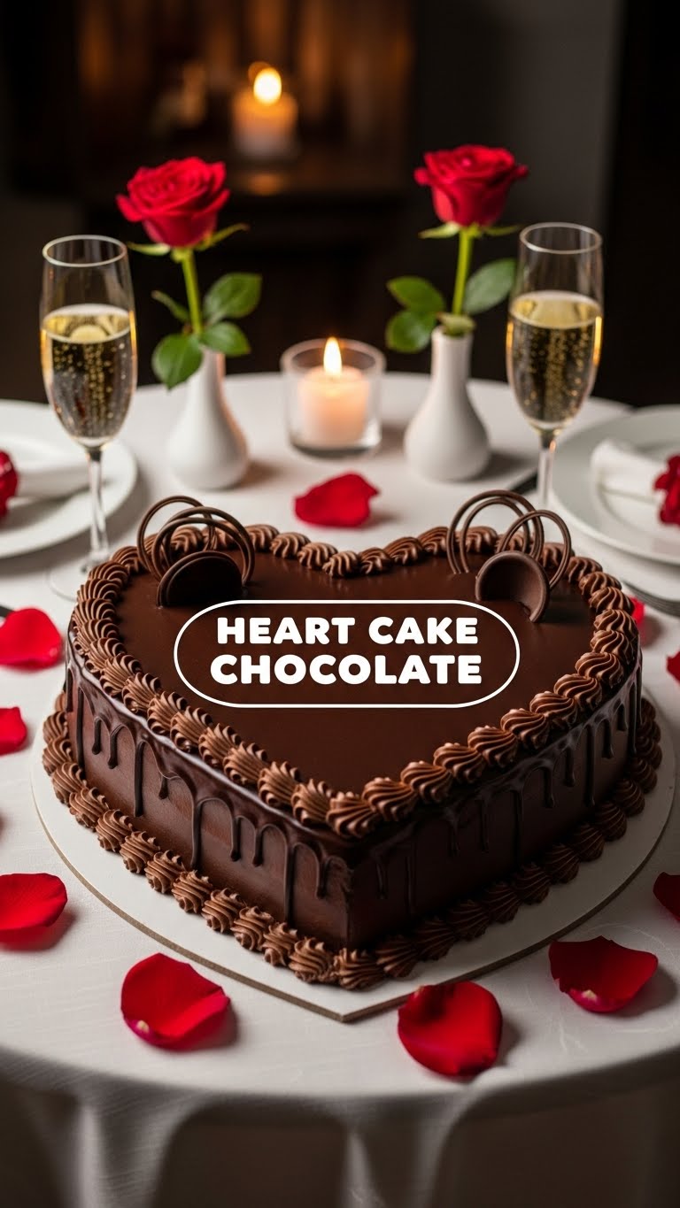 Heart Cake Chocolate