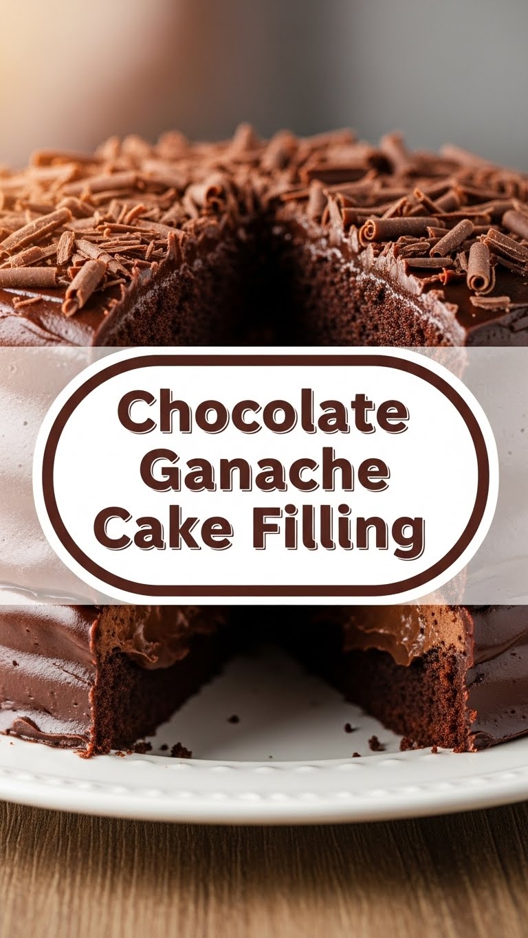 Chocolate Ganache Cake Filling