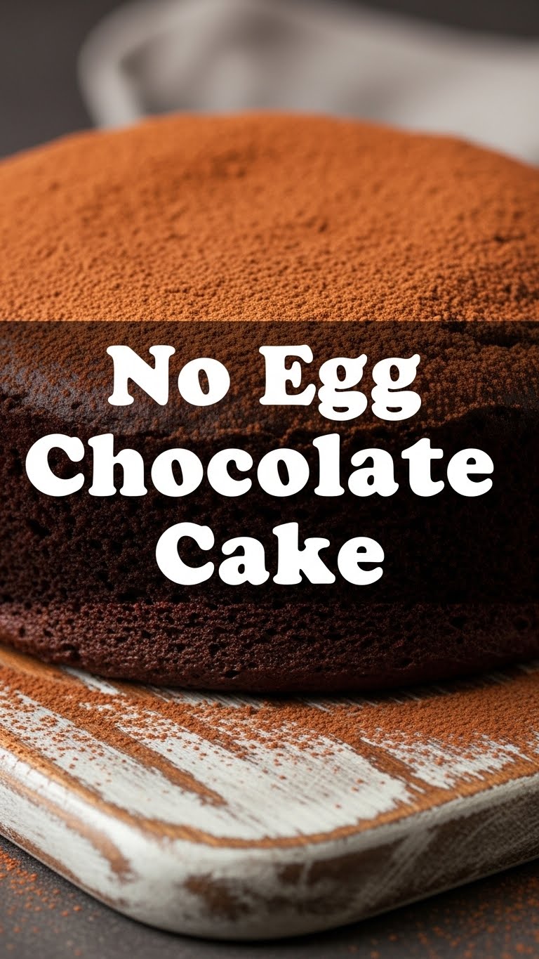 No Egg Chocolate Cake