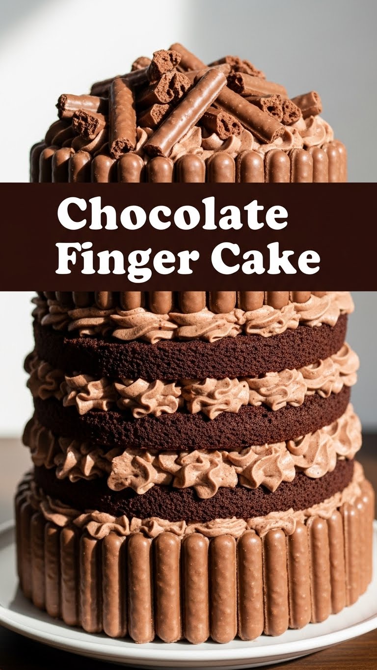 Chocolate Finger Cake