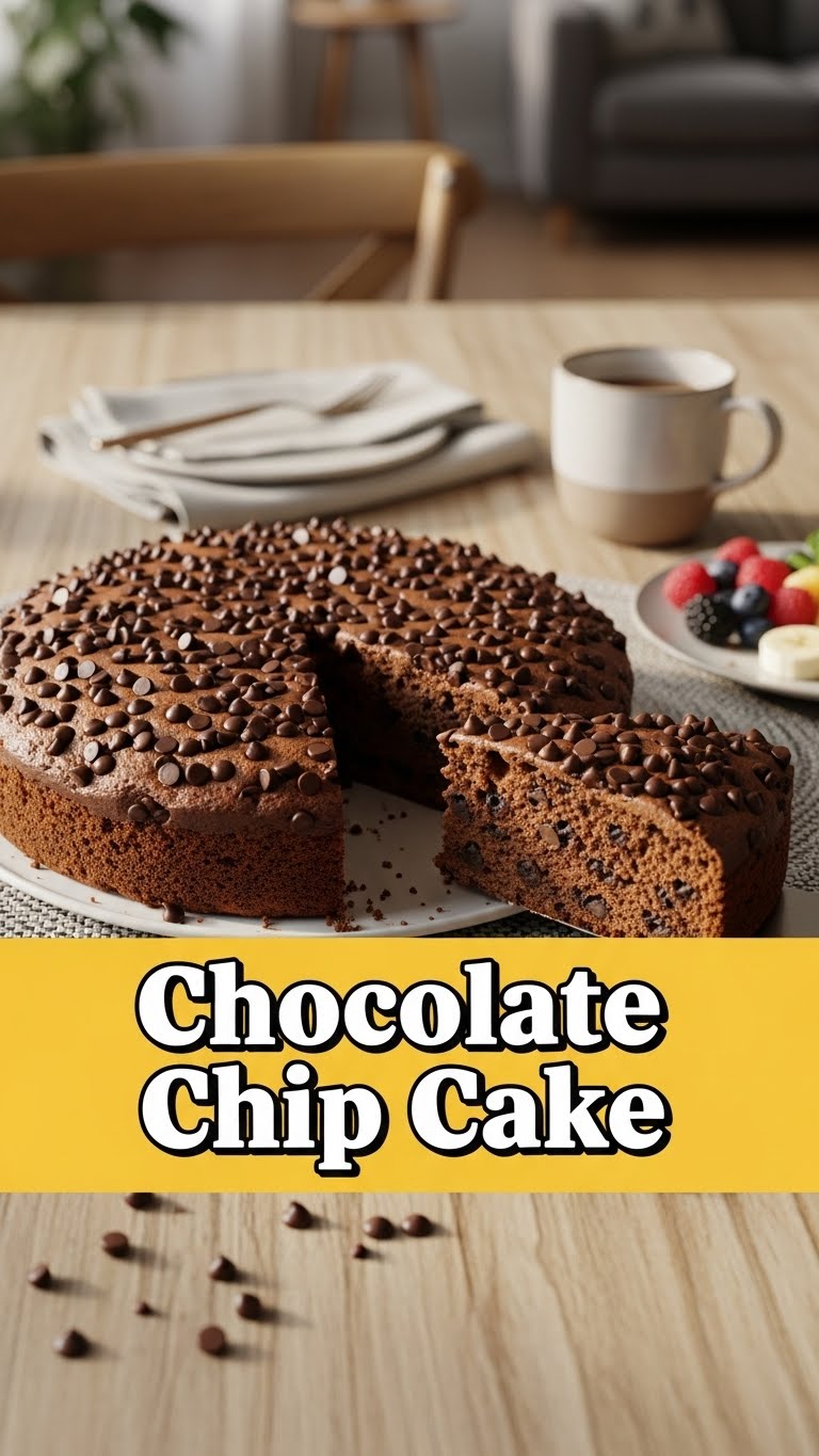 Chocolate Chip Cake