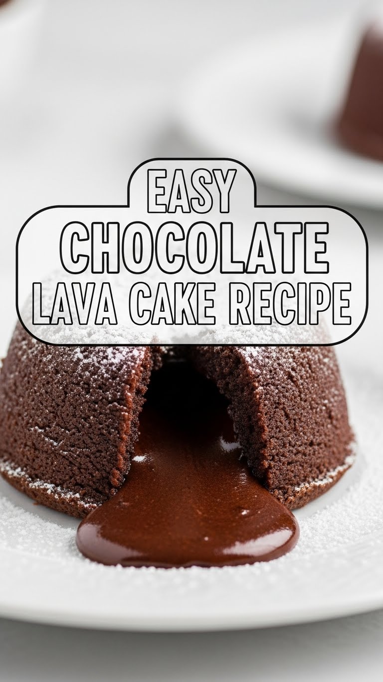 Easy Chocolate Lava Cake Recipe