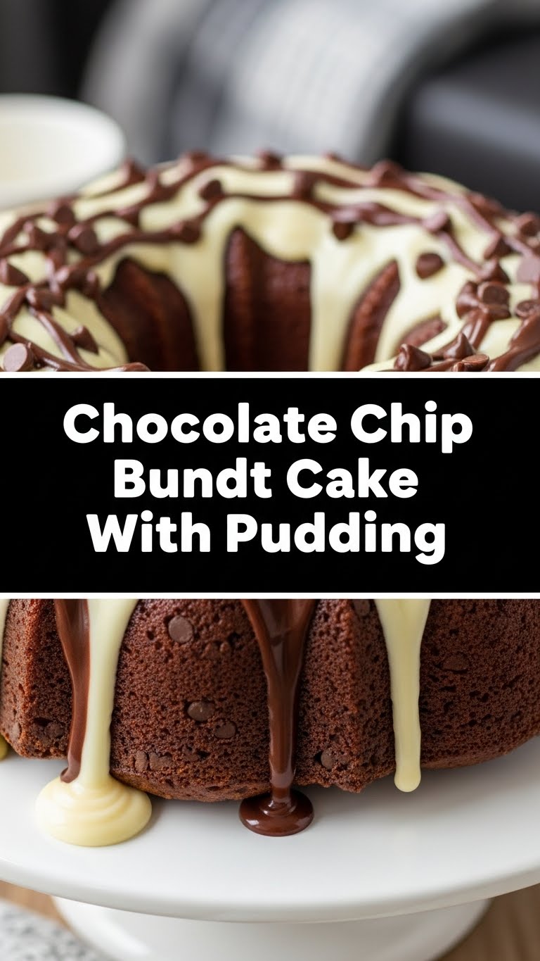 Chocolate Chip Bundt Cake With Pudding