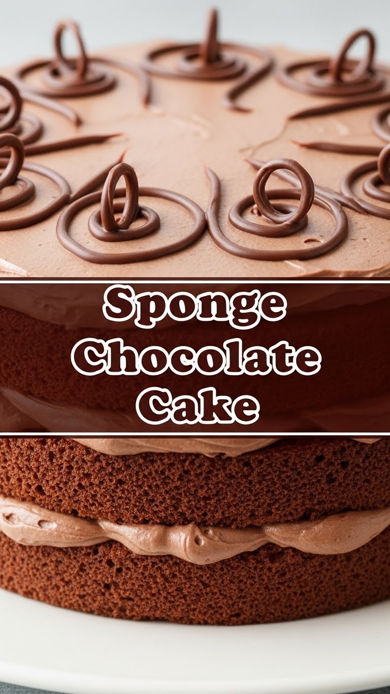 Sponge Chocolate Cake