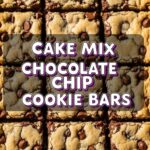 Cake Mix Chocolate Chip Cookie Bars