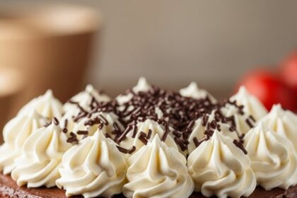 Chocolate Cake With Whipped Cream Frosting