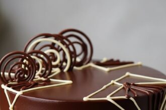 Chocolate Flavour Cake Design