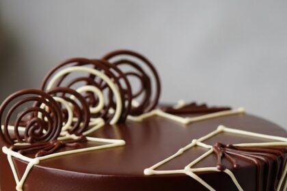 Chocolate Flavour Cake Design