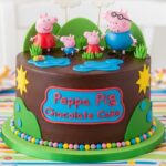 Peppa Pig Chocolate Cake