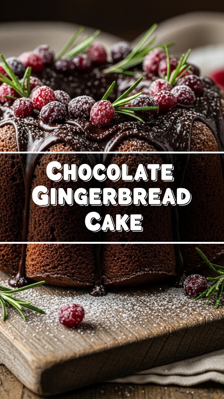 Chocolate Gingerbread Cake
