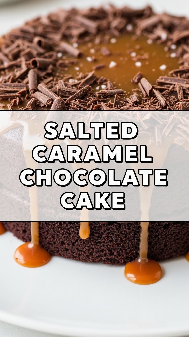 Salted Caramel Chocolate Cake