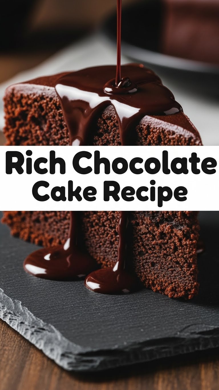 Rich Chocolate Cake Recipe