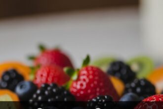 Chocolate And Fruit Cake