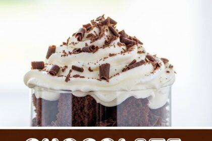 Chocolate Cake Trifle